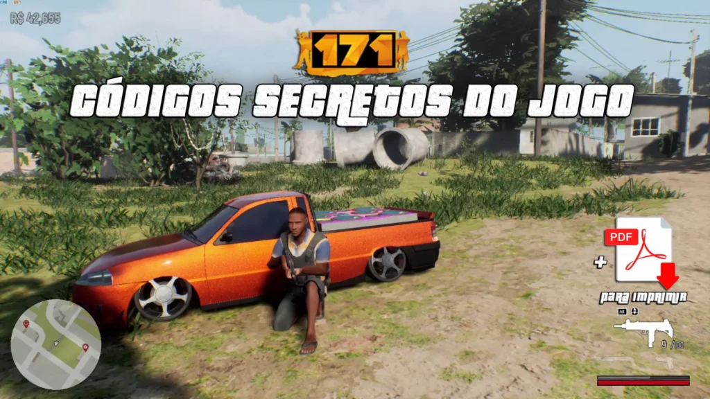 171 Códigos Secretos GTA Brasileiro